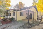 Side view & carport area
